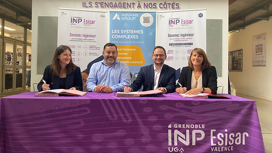 Partenariat ADVANS Group x Grenoble INP Esisar