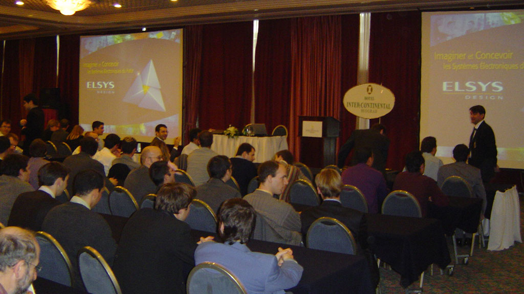 2005, premier séminaire groupe à Belgrade
